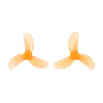 Vendite calde Gemfan 35mm 1.4 pollici elica 3 pale PC grigio/arancio Cinewhoop Tinywhoop accessori Drone 2CW 2CW 2CCW